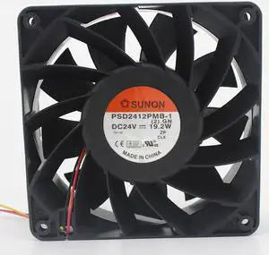 Sunon PSD2412PMB1 DC24V 19.2W 19.5W 2/3 wire inverter cooling fan