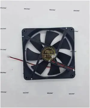 NEW For Yate Loon Fan D14SH-12 DC 12V 0.70A 140x140x25mm 2-Wire Server Cooler Fan