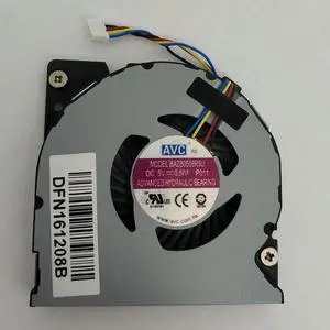 Brand fan AVC DC05V 0.53A -16E15 DFN161022B 4 lines ultra-thin laptop cooling fan BAZB0508R5U 55x55x8mm