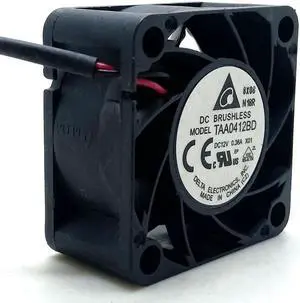 4020 cooling fan 40mm 4cm Delta TAA0412BD 4cm 12V double ball high speed fan 4020 computer case power fan taa0412bd