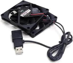 2pcs/pair slim USB fan 80mm*10mm DC5V A8010-20RA-2JN-F1 5V 0.25A 8010 8CM Ultra-thin silence cooling fan