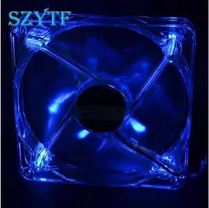 Blue or red pc fan 140mm pc case cooling fans Best silent quiet 14cm DC 12V 2Lines 4D plug computer coolers