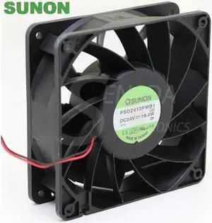 Original SUNON 120x38mm PSD2412PMB1 120mm 12cm DC 24V 19.5W server inverter axial Cooling Fans