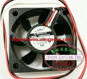 ADDA AD5005HB-D73 50*50*15MM 5V 0.35A dual ball cooling fan