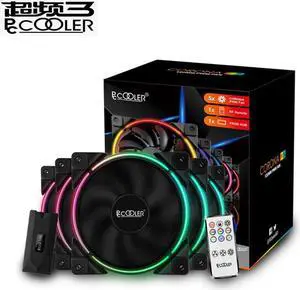 5/Pack 120m RGB Fan 12V&5V FRGB 4pin PWM Quiet Addressable Fans 12cm Computer Cooling Fan For CPU Cooler Liquid Cooling