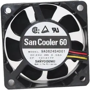 New SUNO 9A0624S4D01 9A0624H4D08 9A0624G401 24V 0.08A cooling fan