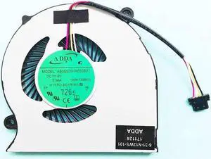 ( 4-pin CPU FAN) New origianl cpu cooling fan for ADDA AB06505HX050B01 00N130BU 6-31-N13WS-101 6-31-N130S-102 CPU FAN COOLER RADIATOR