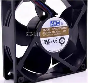 for 120mm 24V fan 12cm 12038 Double Ball Fan DATA1238B4U For CT Converter Radiator cooling Fan