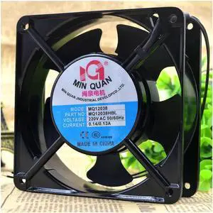 For Minquan motor MQ12038HBL2 \/ HSL2 220V 12CM axial fan industrial chassis fan cooling fan