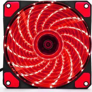 120mm PC computer Ultra Silent LED cooling fan radiator radiator, 12CM fan, 12VDC 3P IDE 4pin