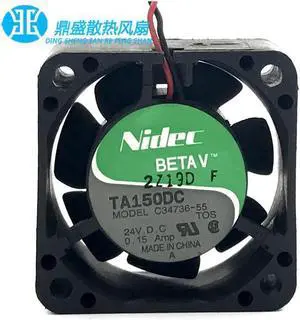 For NIDEC C34736-55 24V 0.15A 4020 4CM Cooling Fan Inverter Fan For NIDEC C34736-55 24V 0.15A 4020 4CM Cooling Fan Inverter Fan