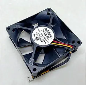 1pcs D08A-12TM06A 8025 8cm 12V Dual Ball bearing Fan Computer Cabinet Power cooling Fan