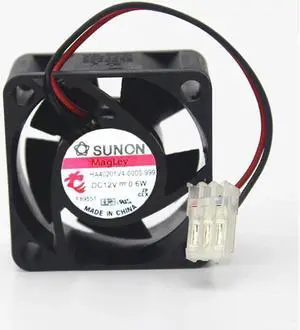 1pcs HA40201V4-0000-999 ultra-quiet fan 4020 40mm 4cm DC 12V 0.6W 2Wire Cooling Fan