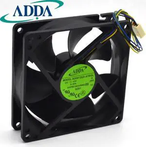 92mm 90mm PWM 12V FAN ADDA AD0912UX-A7BGL 9225 3900RPM 50CFM CPU cooling fan