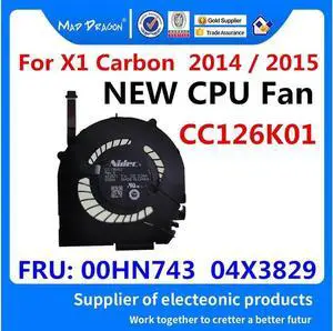 New Original Laptop CPU Heatsink Fan for L.enovo ThinkPad X1 Carbon CPU Cooling Fan 2014 \/ 2015 Series 00HN743 04X3829 CC126K01