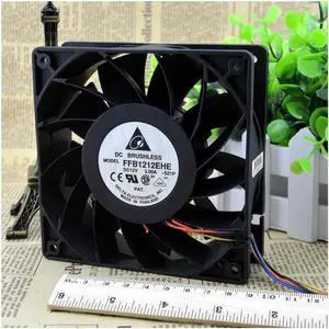 For Delta 3A violent fan 12cm FFB1212EHE 12V I Mineral 3.0A cooling fan
