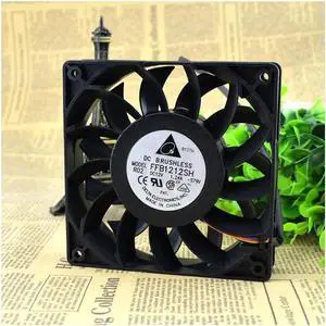 For Delta FFB1212SH 12025 12V 1.24A 12CM \/ cm high speed air volume fan cooling fan