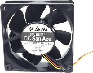 2pcs/lot 109R1212H1011 Server Square Fan 12038 12cm 120X120X38mm DC12V 0.52A Server Cooling Fan