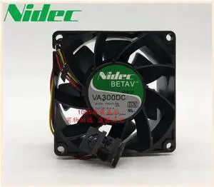 Nidec Cooling fan VA300DC V35072-58 8cm 80*80*38mm 8038 12v 1.1A server fan