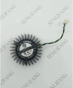 FOR DC BRUSHLESS FAN PLB05010S12H-3 12V 0.27A 55mm 9800GT 7800GTX GTS 240 Graphics Card Cooling Fan 4Wire 4Pin