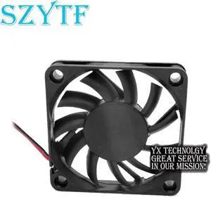 The new 6010 6CM \/ cm fan 12V 6CM chassis silent cooling fan The new 6010 6CM \/ cm fan 12V 6CM chassis silent cooling fan