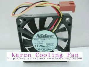Nidec 5cm D05X-12TL 5010 12v 0.05a power supply fan cpu cooling fan