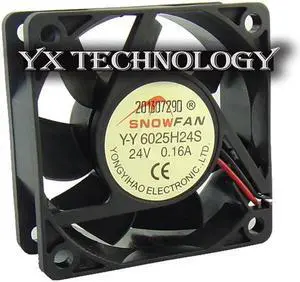 New YY6025H24S 6025 6cm 24V 0.16A cooling fan DC fan 60*60*25mm