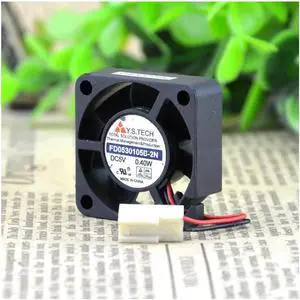 FD0530105B-2N 3CM\/3cm 3010 5V 0.40W Double Ball 2 lines Fan cooling fan