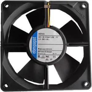 Original German ebmpapst fan 4374S 24V 250mA 5W large air volume cooling fan