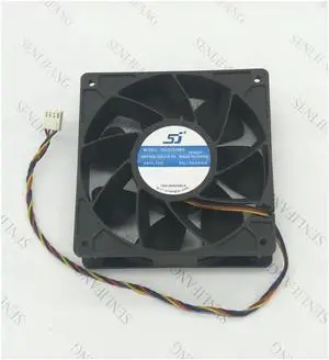 For SJ SG121238BS DC 12V 2.7A S7 S9 T9 L3 Server Square Fan violence Fan