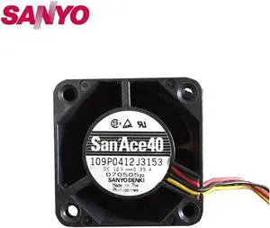 New 4028 4cm winds of fan 12V 0.35A double ball 109P0412J3153 fan 40*40*28mm