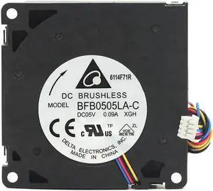 For BFB0505LA-C 50mm fan 5V 0.09A 5010 side turbine blower 5CM\/cm fan