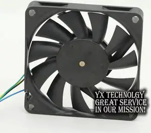 video card fan FD127010MB-H 7010 7cm 0.2A 12V four-wire thermostat graphics card fan 70*70*10mm