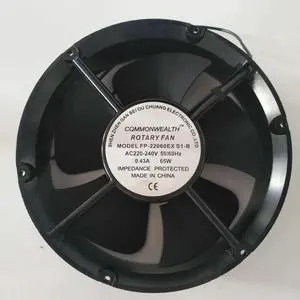 FP-20060EX-S1-B Ball Bearing Cooling Fan 20cm 220V Industrial Fan