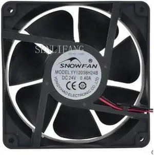12cm 120*120*38MM YY12038H24B 12038 24V 0.4A 2 line industrial fan DC fan