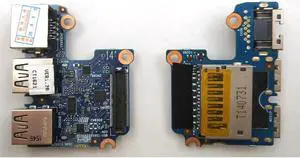 New for HP ProBook 640 G1 645 G1 LAN Ethernet SD Card Reader USB Board 6050A2566901