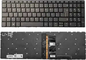 Aomoproing replacement keyboard for Lenovo Ideapad 320-15ABR 320-15IAP 320-15AST 320-15IKB PORTUGUESE LED