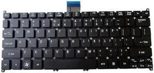 Aomoproing replacement keyboard for Acer Aspire V5-121 V5-123 V5-131 Black