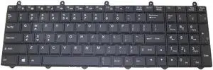 Aomoproing English US Laptop Keyboard For Sager NP8270 NP8275 NP8278 NP8290 NP8295 NP8298