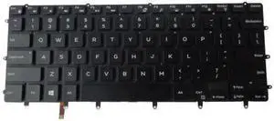 Aomoproing Backlit Keyboard for Dell Precision 5510 5520 5530 Laptops - Replace part number GDT9F