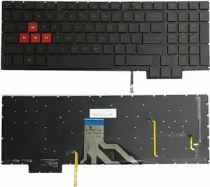 Aomoproing US Backlit Keyboard for HP OMEN 15-ce198wm 15-ce199nr 15-ce011dx 15-ce013dx