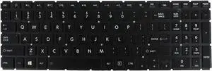 Aomoproing Laptop Keyboard Backlit For Toshiba Satellite P55W-B5112 P55W-B5220 S55-B5280