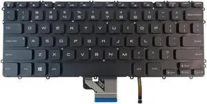 Aomoproing Backlit Keyboard for Dell Precision M3800 Laptops - Replace part number HYYWM