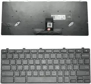 Aomoproing US Black English Laptop Keyboard Replacement for Dell Chromebook 11 3100