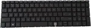 Aomoproing Black Backlit Keyboard for HP ENVY 15-EE 15Z-EE 15M-EE Laptops