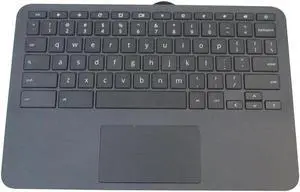 Aomoproing replacement keyboard for HP Chromebook 11 G8 EE with Palmrest including Touchpad L90338-001 L90339-001