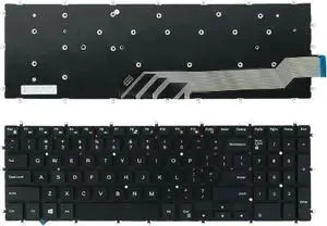 Aomoproing  US Keyboard for Dell Inspiron 15-7566 7567 5567 5568 BLACK Without FRAME