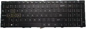 Aomoproing Laptop Keyboard For MACHENIKE F117-S Black United States US With Backlit