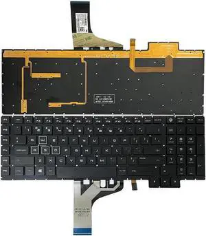 Aomoproing Backlight Keyboard for HP Omen 17-an014dx 17-an053nr 17-an110nr 17-an120nr US