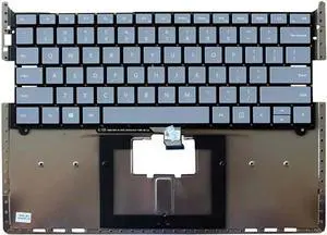 Aomoproing US Keyboard for Microsoft Surface 1769 1782 US Gray color Laptop
